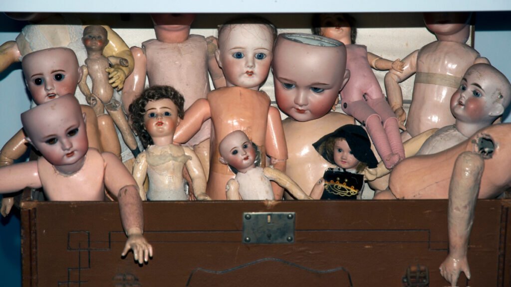 Old Porcelain & Bisque Doll Bodies