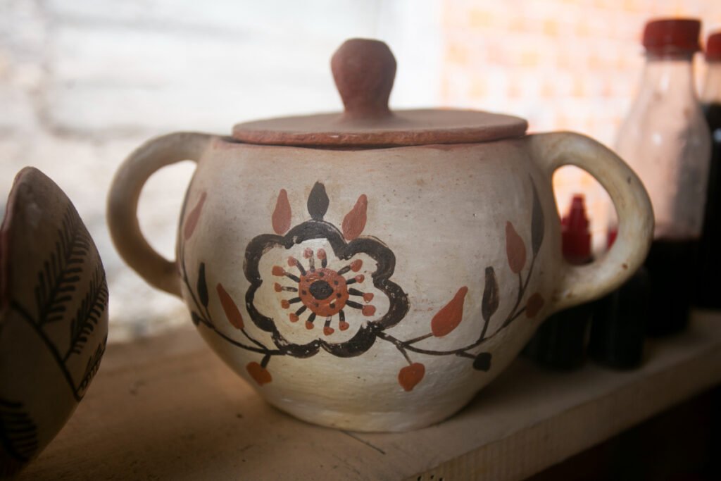 Antique Stoneware Cookie Jar