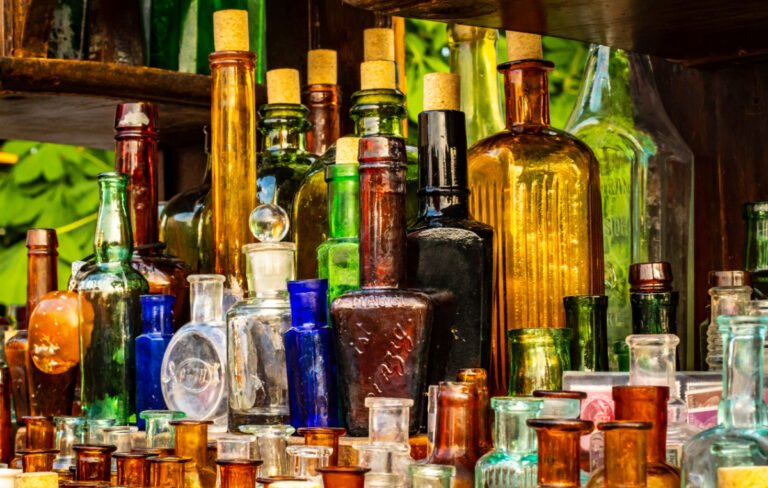 Various Vintage Bottles