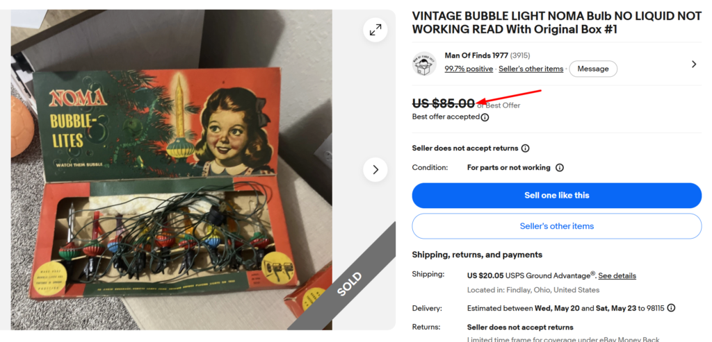 Early Bubble Lights (NOMA)
