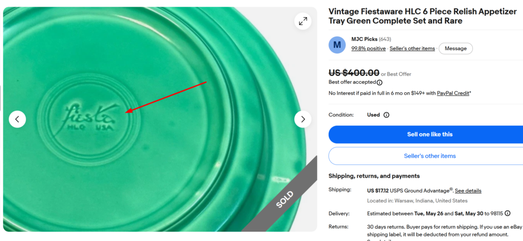 Fiestaware Marks