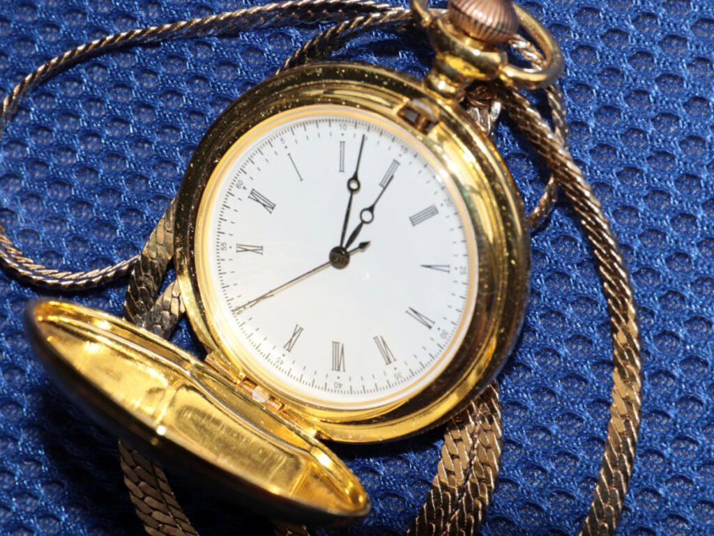 Gold Case Pocket Watch