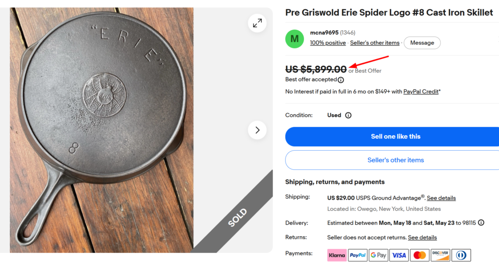 Griswold Spider Logo #8