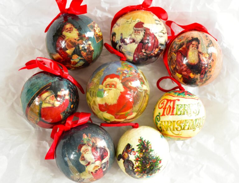 Vintage Christmas Decorations