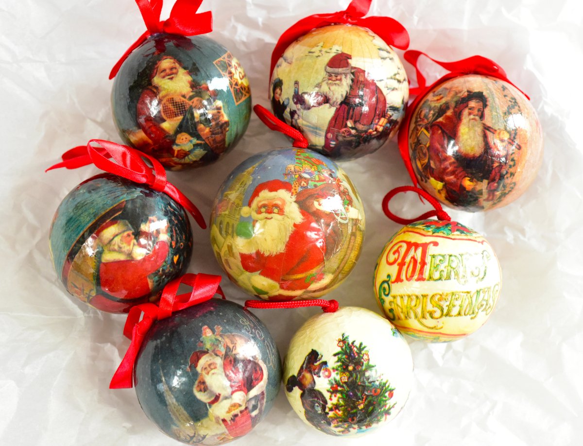 Vintage Christmas Decorations