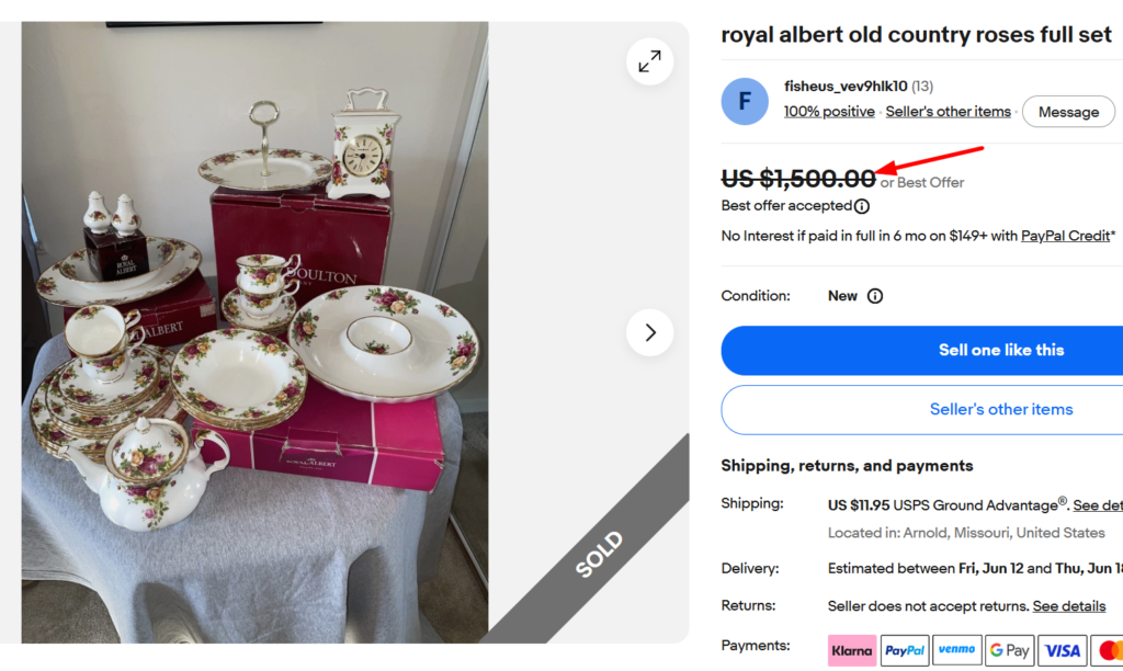Royal Albert Old Country Roses