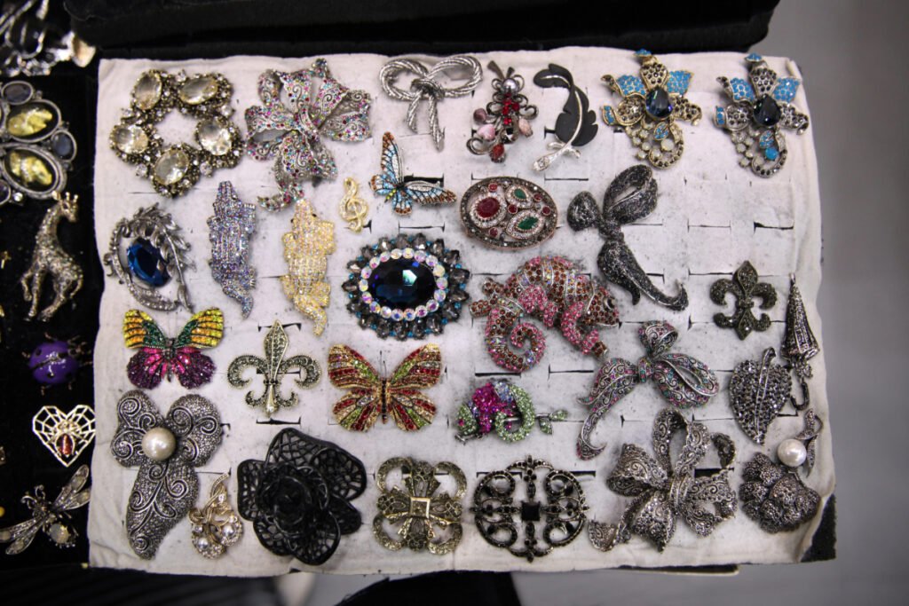 Vintage Costume Jewelry Brooches