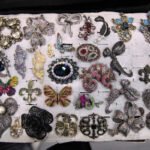 Vintage Costume Jewelry Brooches
