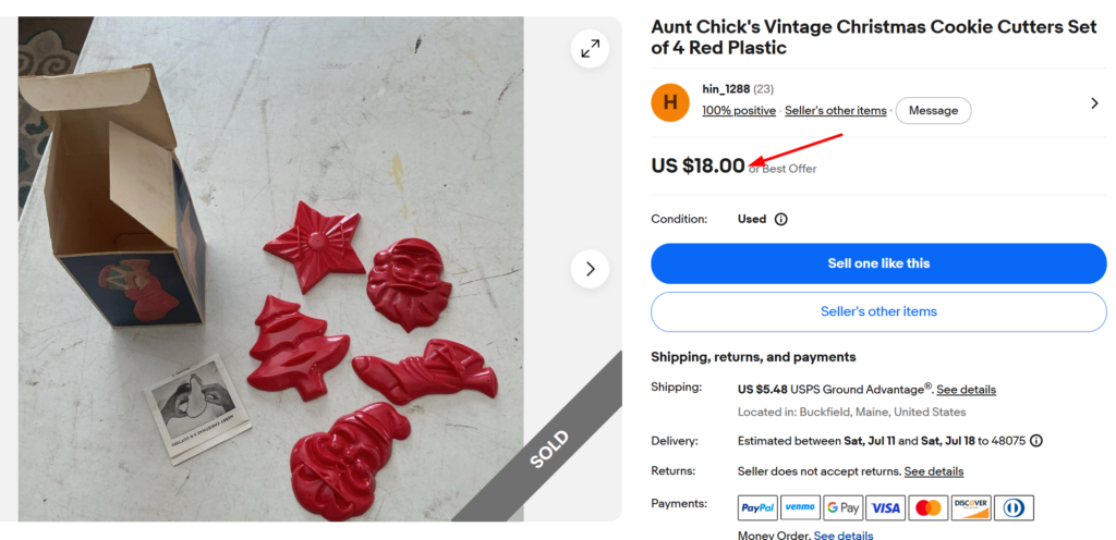 Aunt Chick's Merry Christmas Cutters
