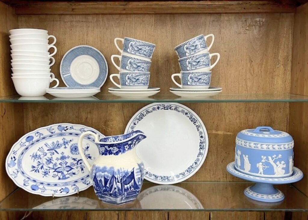 Blue and White Dishes