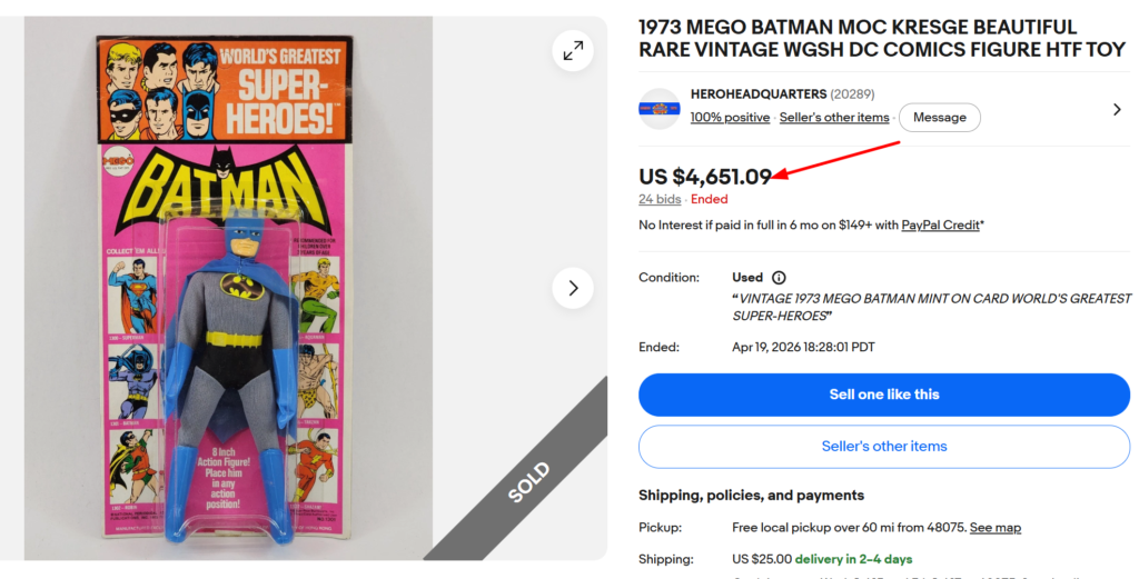 Mego 8-Inch Action Figures