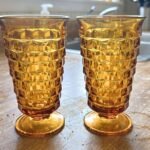 Vintage Amber Glassware