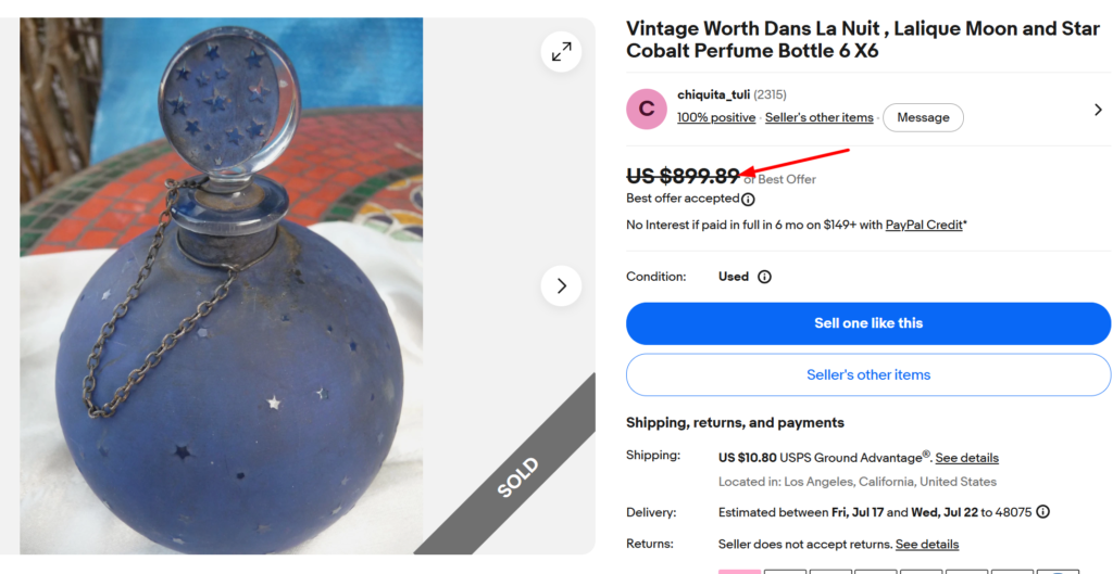 Vintage Perfume Bottles