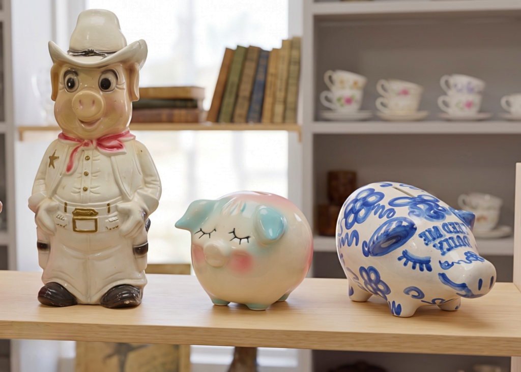 Vintage Piggy Banks