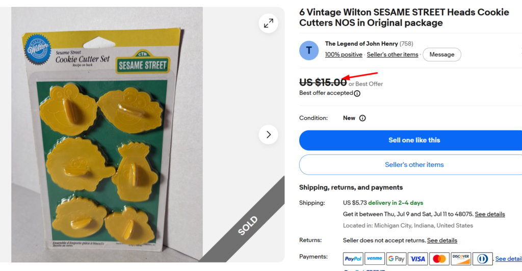 Wilton Sesame Street Cookie Cutters