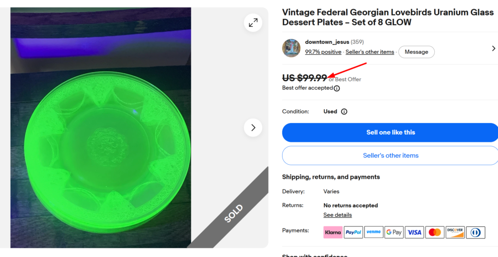 Federal Georgian Lovebirds Plates