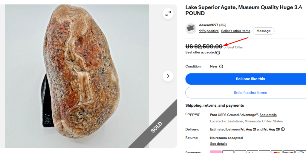 Lake Superior Agate