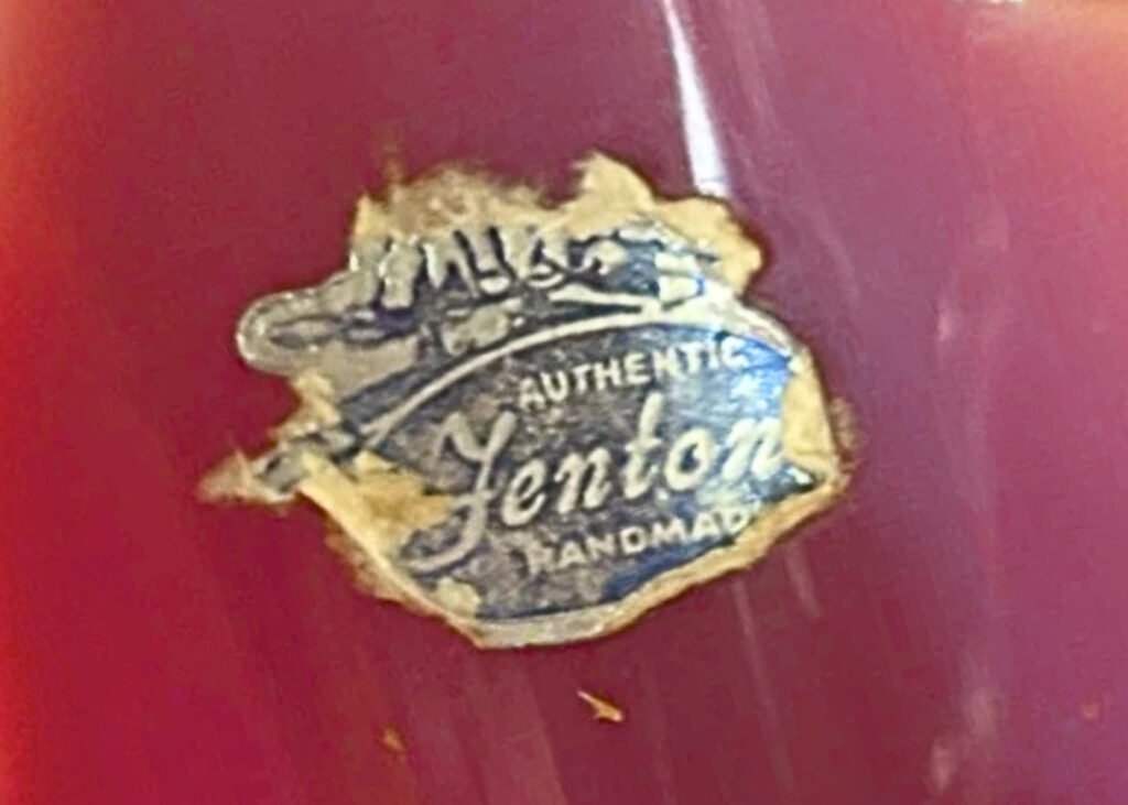 Vintage Vase Stamp & Label