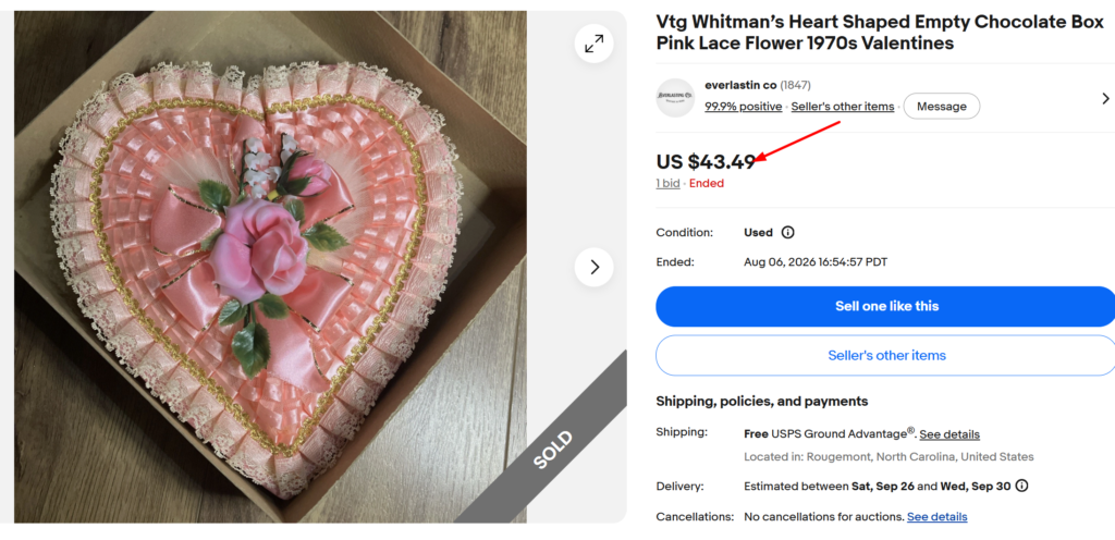 Heart Shaped Chocolate Box