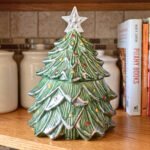 Vintage Christmas Cookie Jar