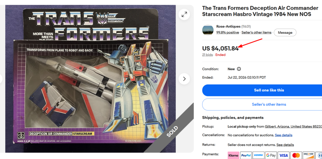 Transformers Deception Air Commander